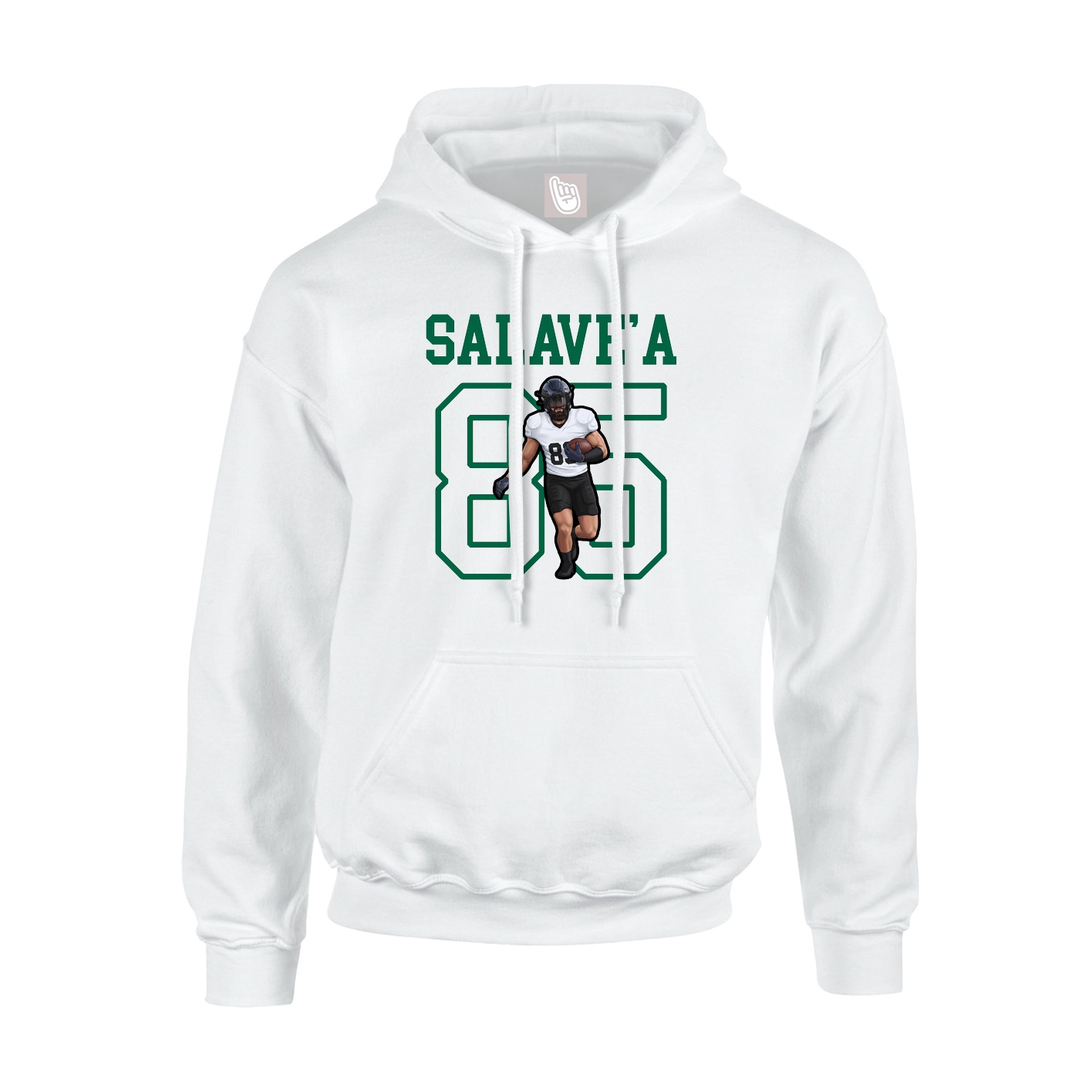Youth Hoodie — Shirsey in White