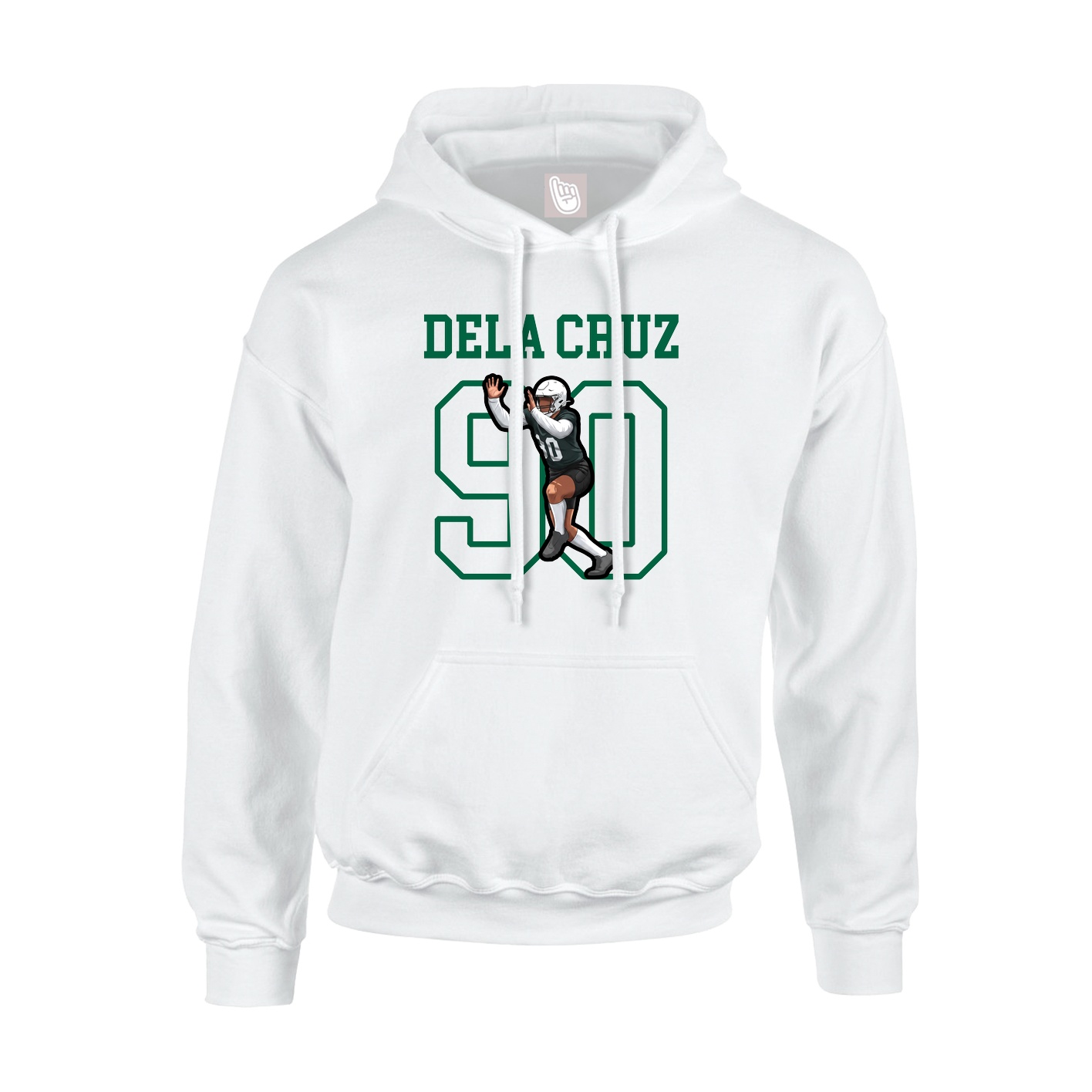 Youth Hoodie — Shirsey in White