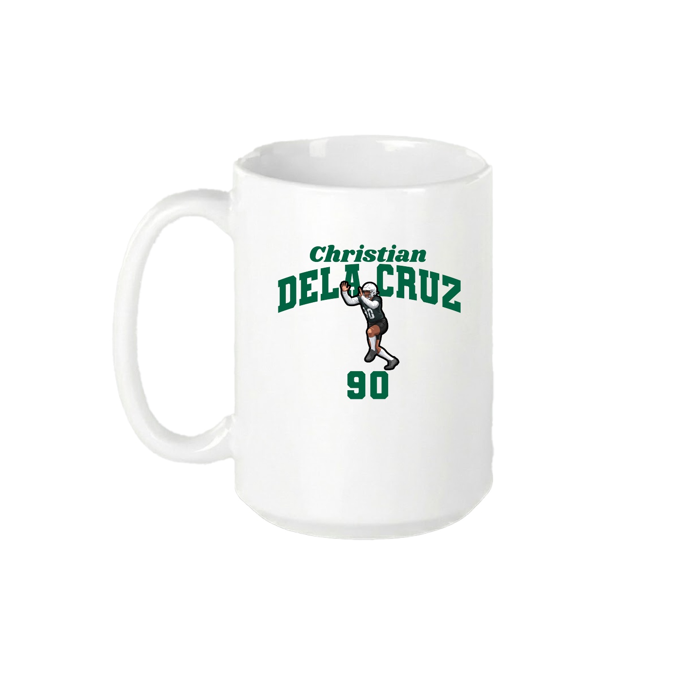15oz Coffee Mug — Signature Arch in White