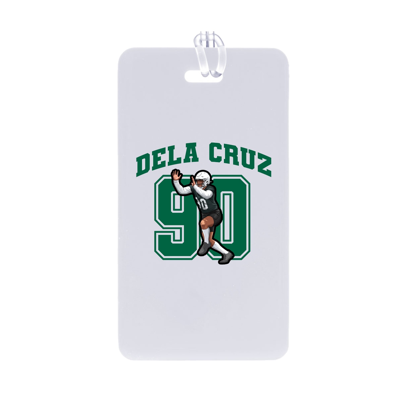 Bag Tag — Number in Classic