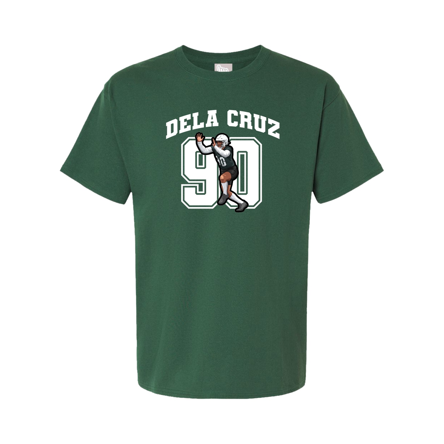 Tee — Number in Green