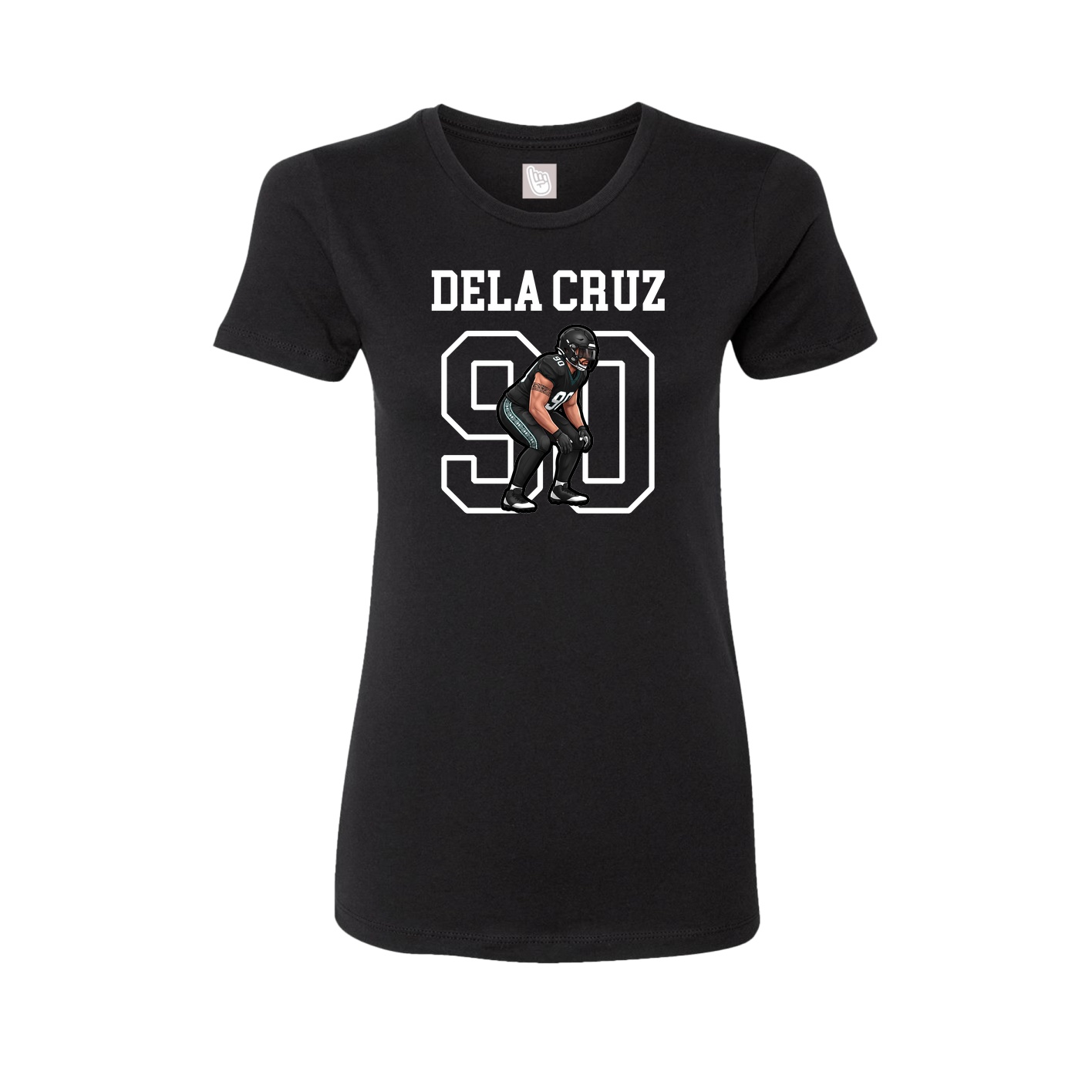 Fitted Women's Tee — Shirsey in Black