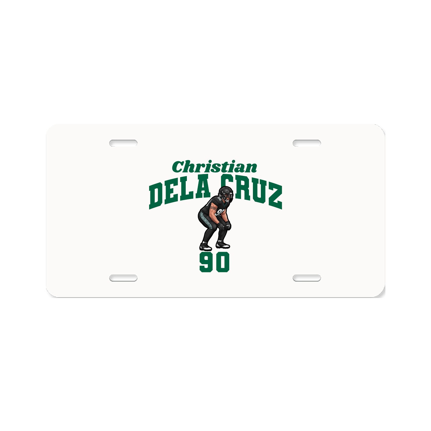 License Plate — Signature Arch in Classic