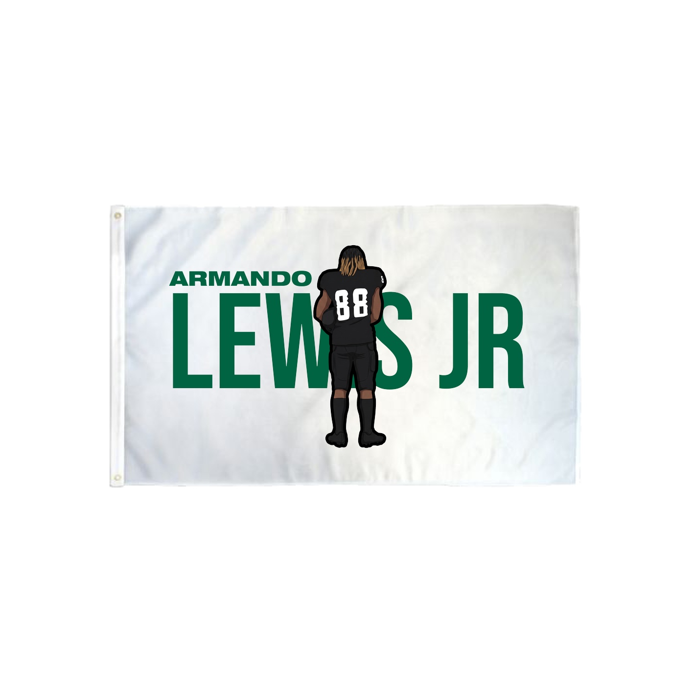 3x5 Flag — Player Name in Classic
