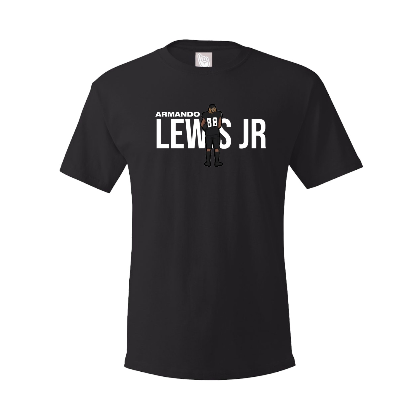 Youth Tee — Player Name in Black