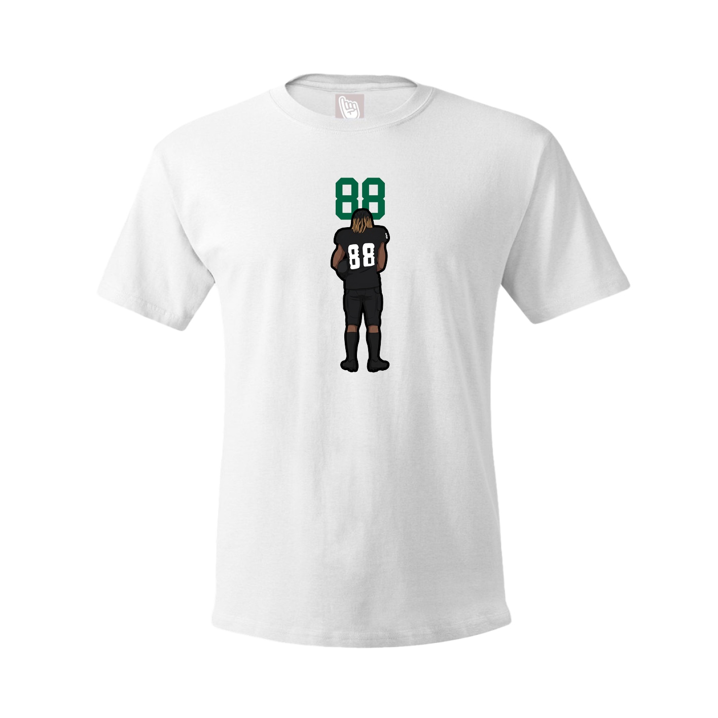 Tee — Number Top in White