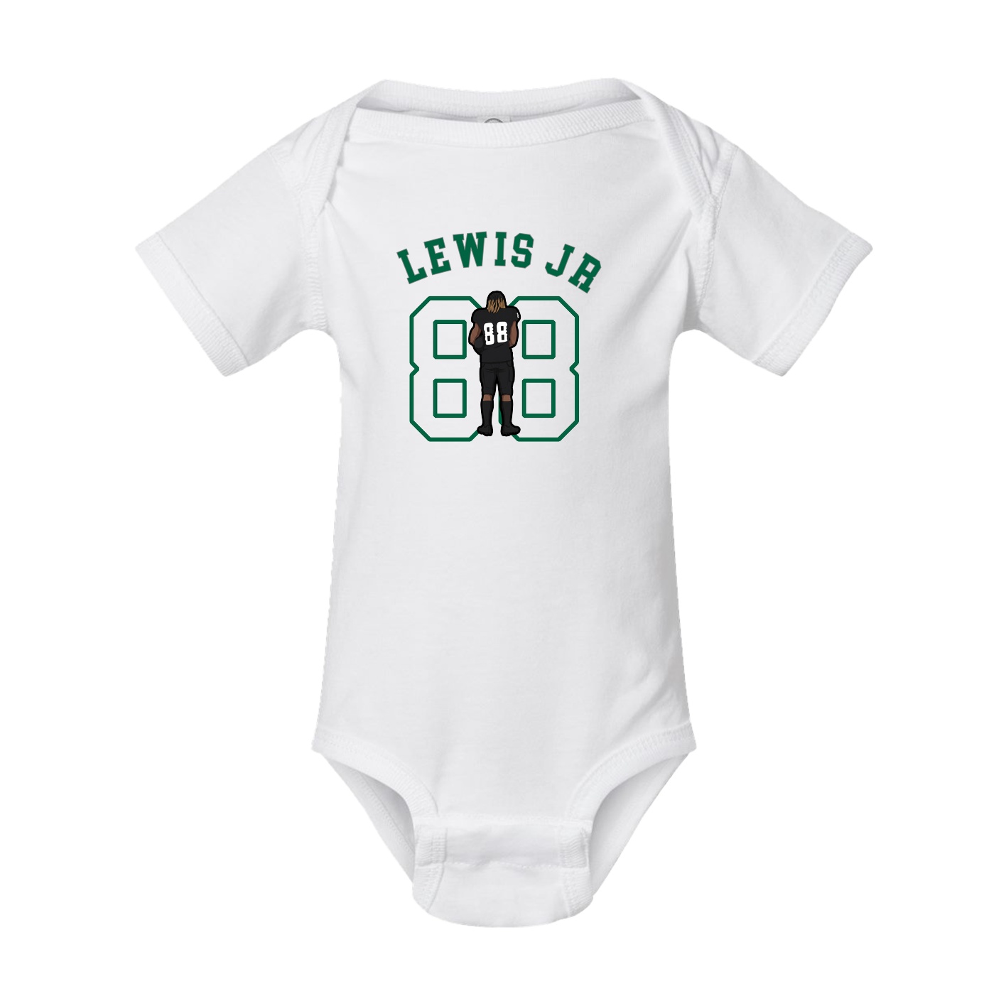 Baby Onesie — Shirsey Arch in White