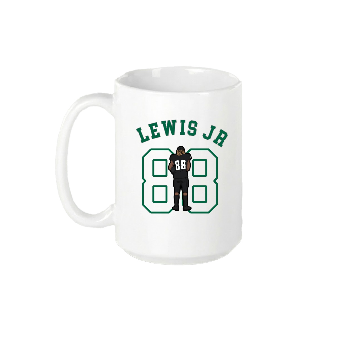 15oz Coffee Mug — Shirsey Arch in White