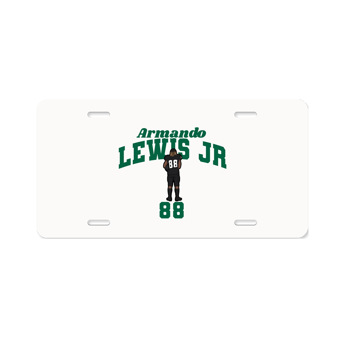 License Plate — Signature Arch in Classic
