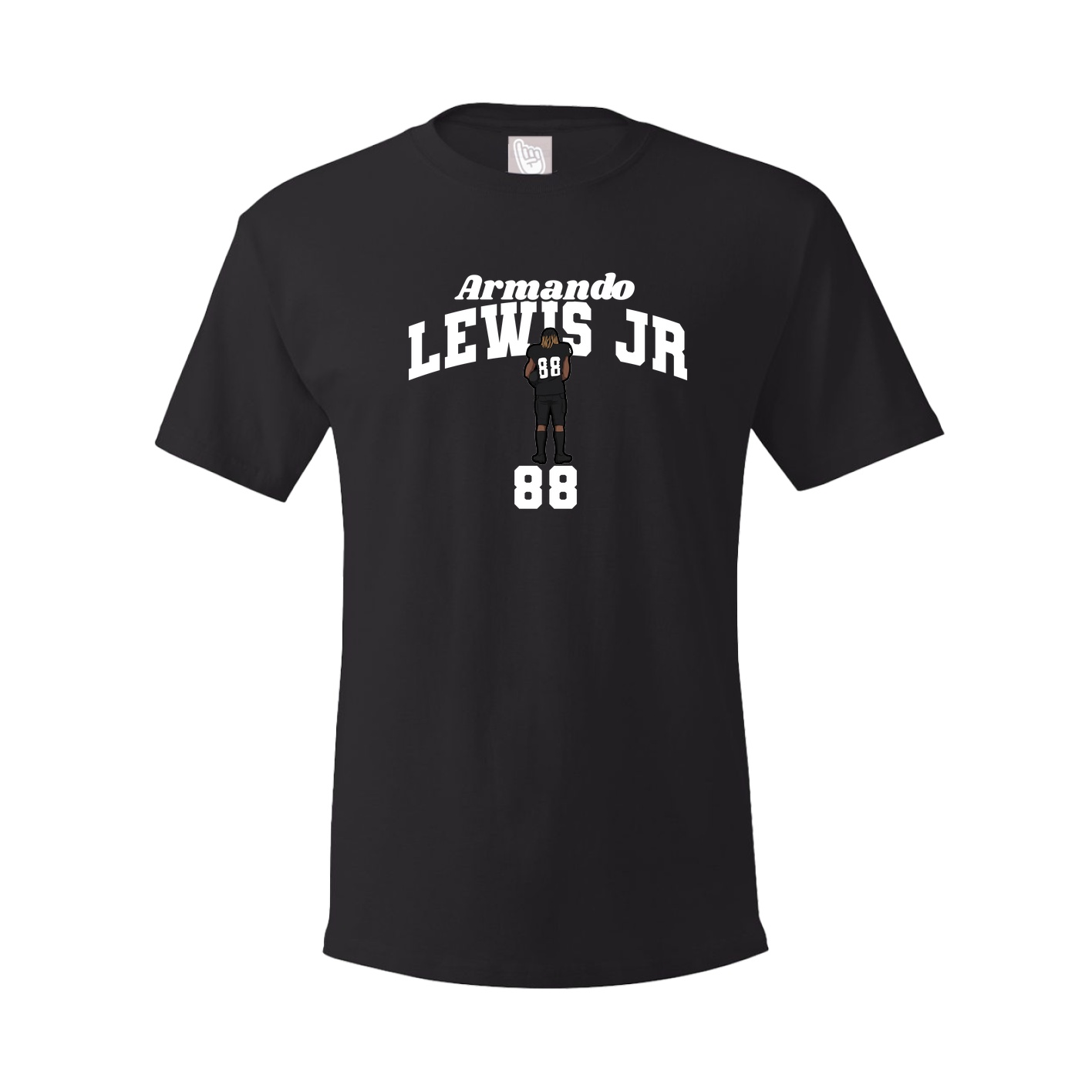 Youth Tee — Signature Arch in Black