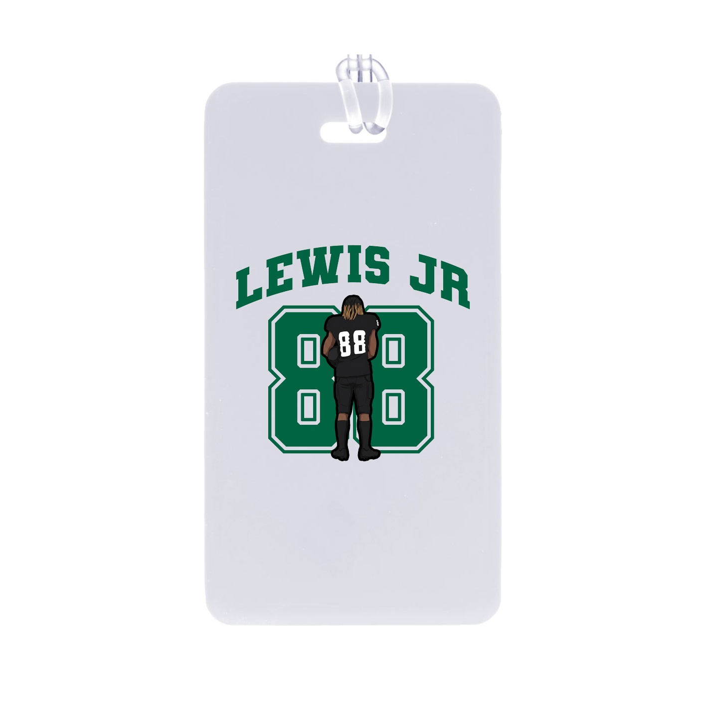 Bag Tag — Number in Classic