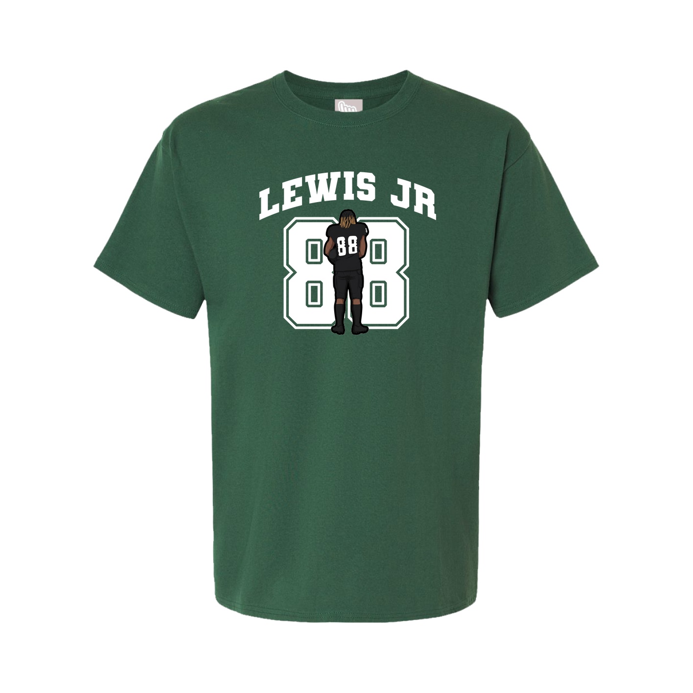 Tee — Number in Green