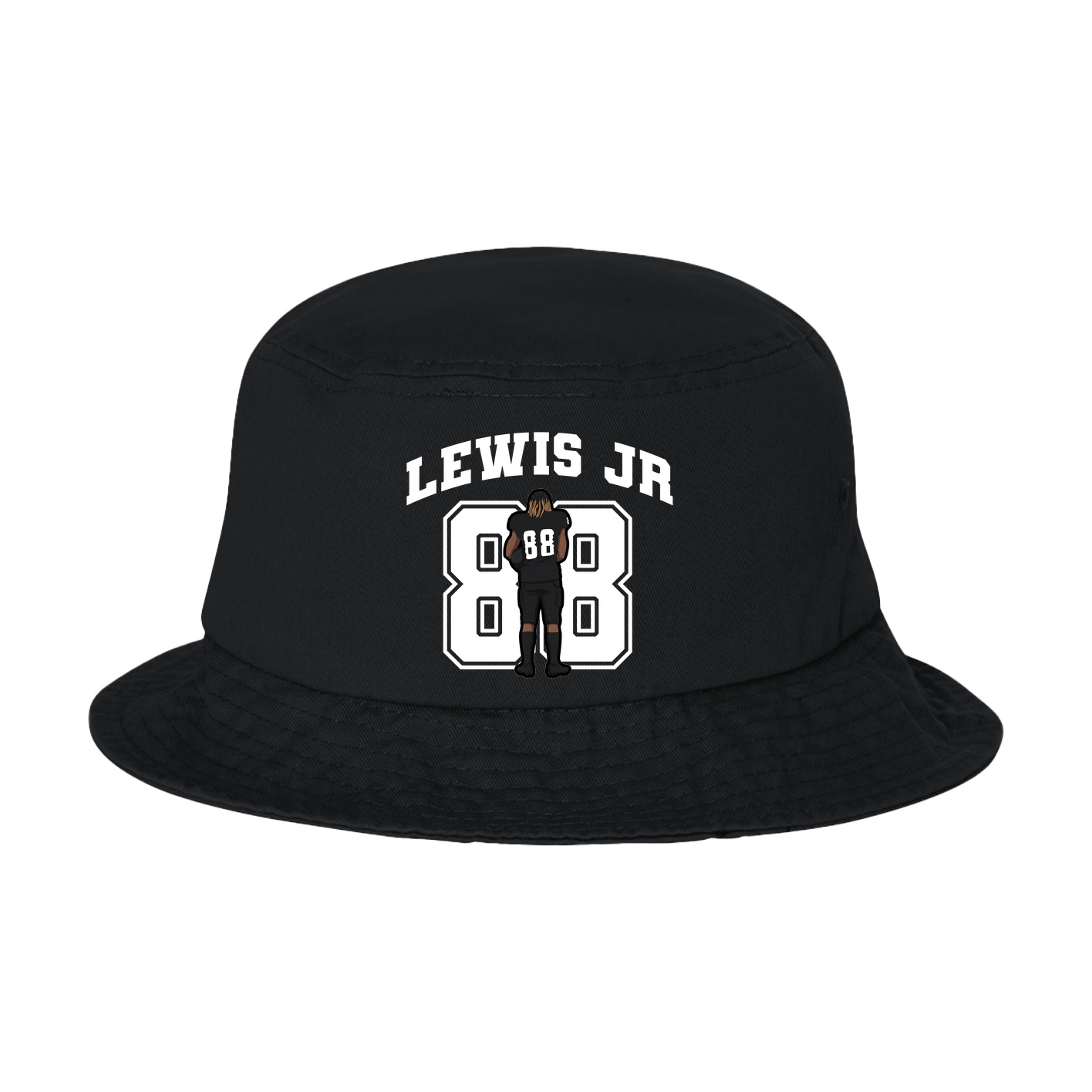 Bucket Cap — Number in Black