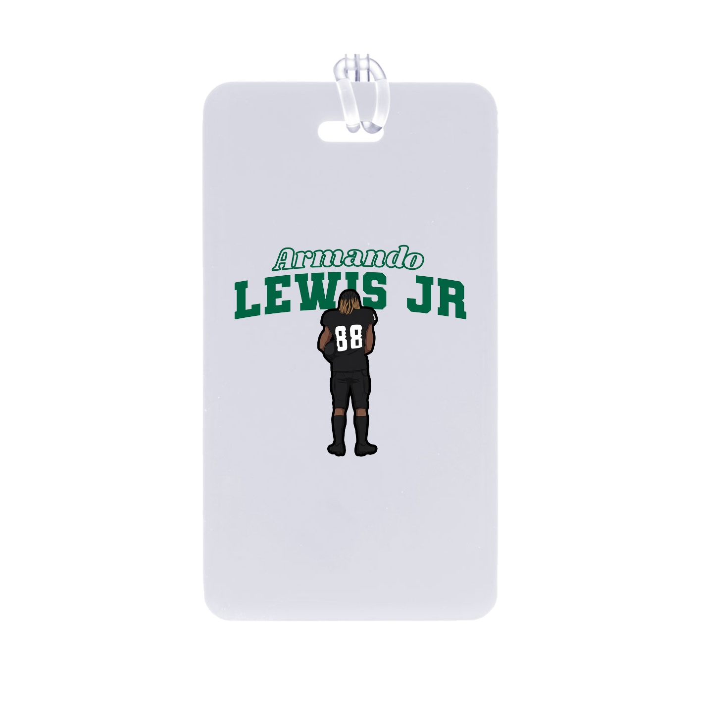Bag Tag — Name Arch in Classic