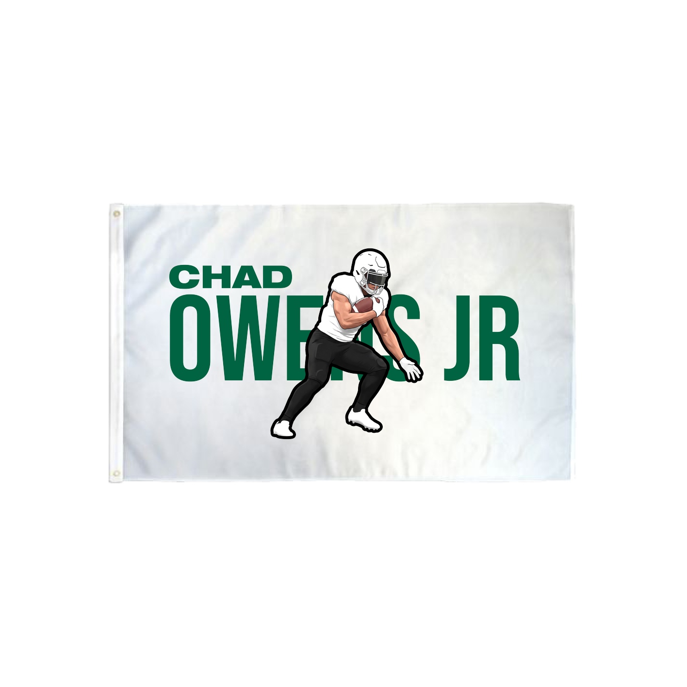 3x5 Flag — Player Name in Classic