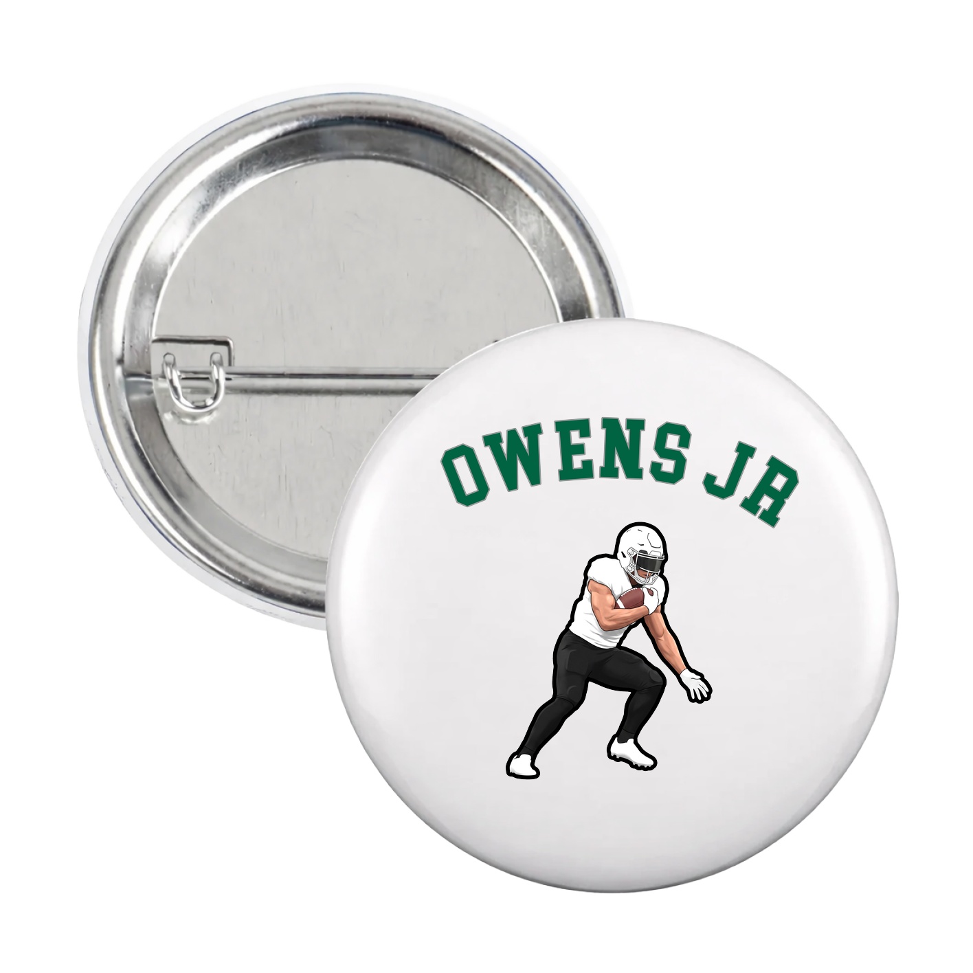 Game Day Button — Shirsey Arch in White