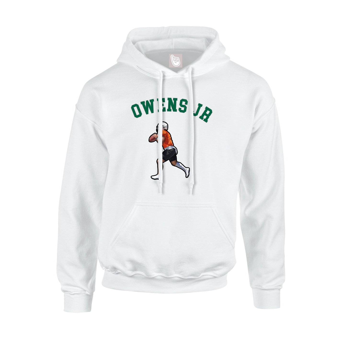 Hoodie — Shirsey Arch in White