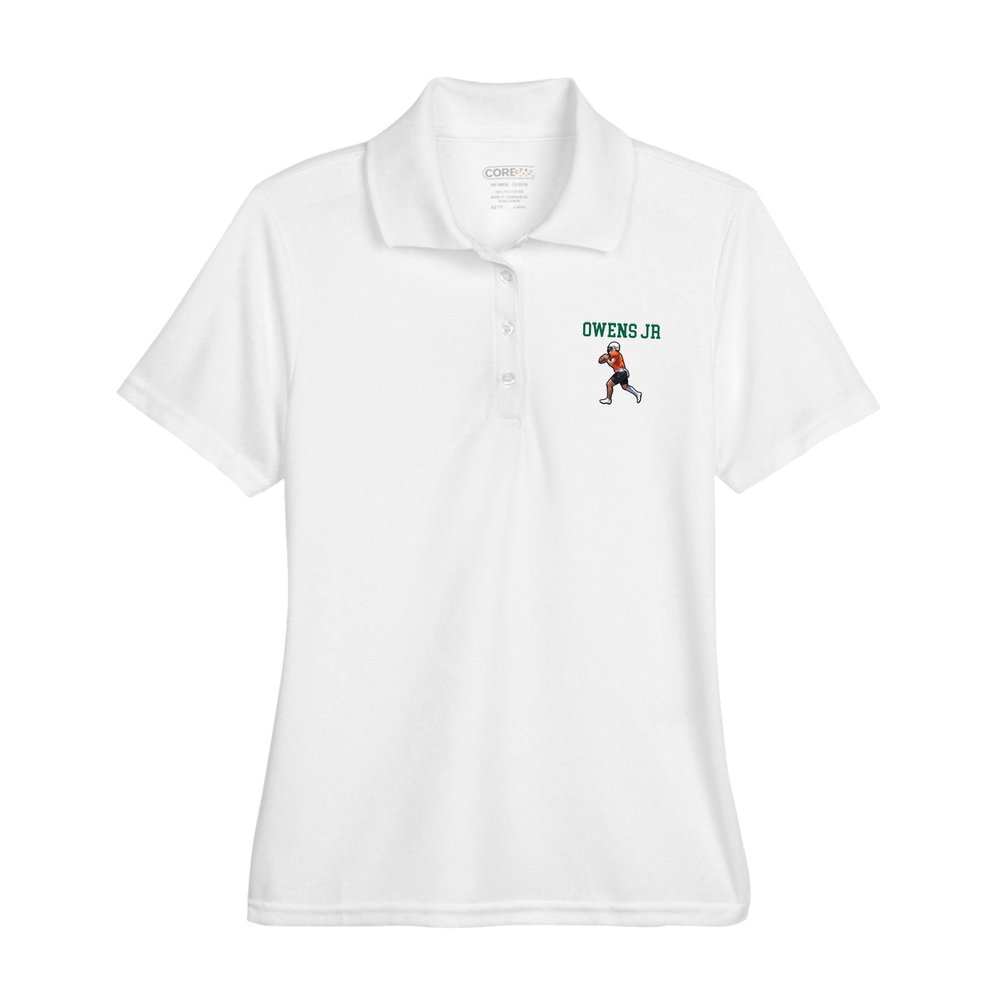 Womens Performance Polo — Shirsey in White