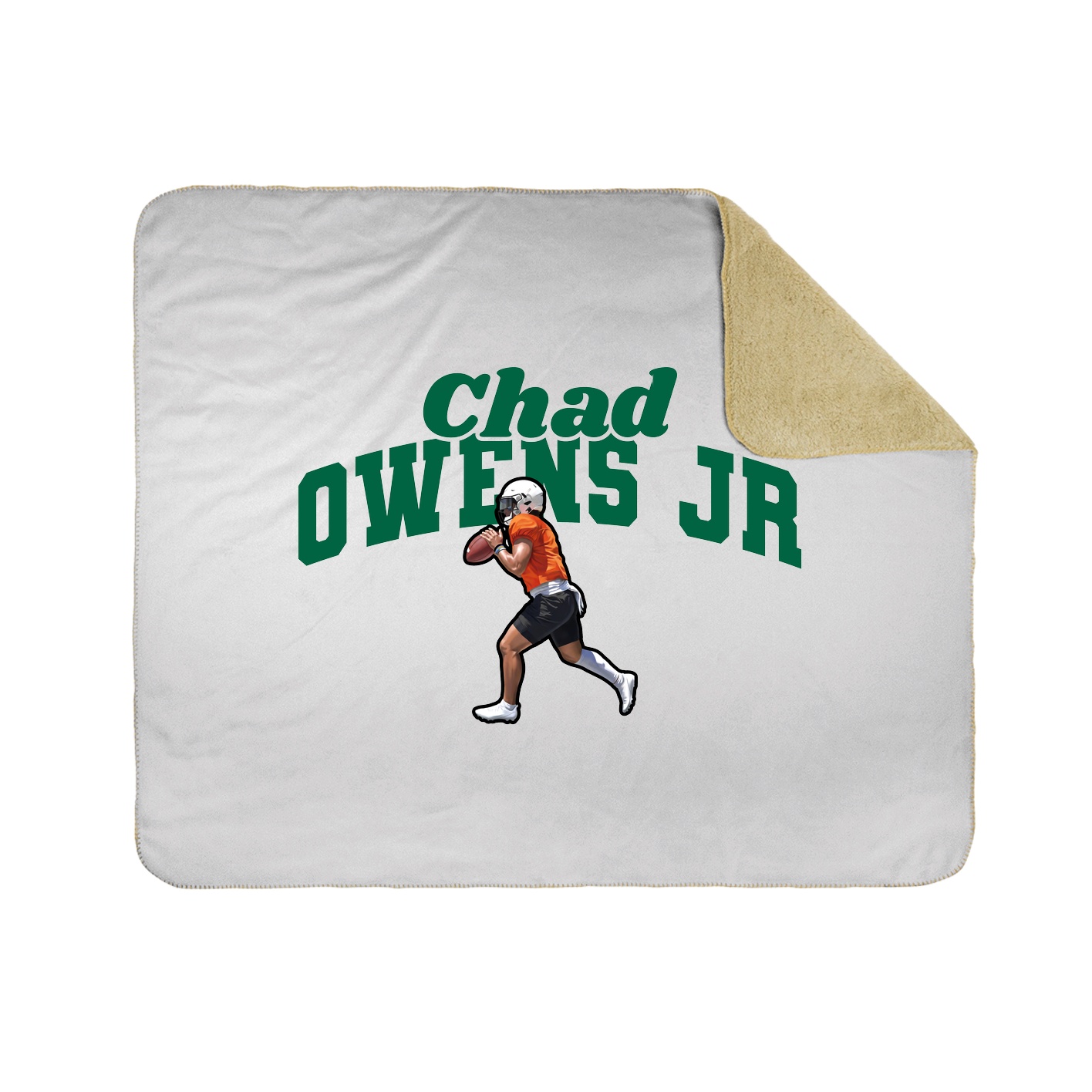 Throw Blanket — Signature Arch in White