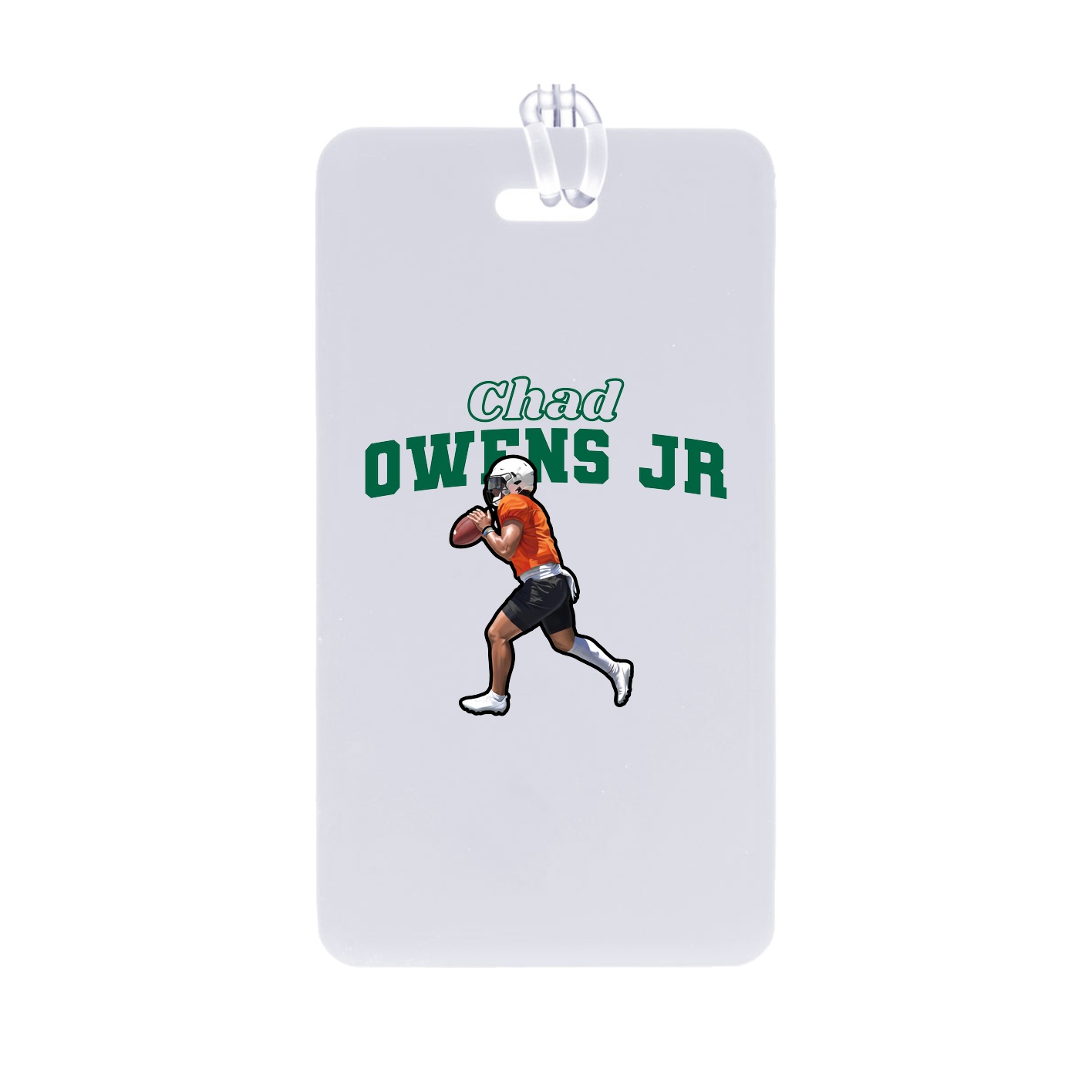 Bag Tag — Name Arch in Classic