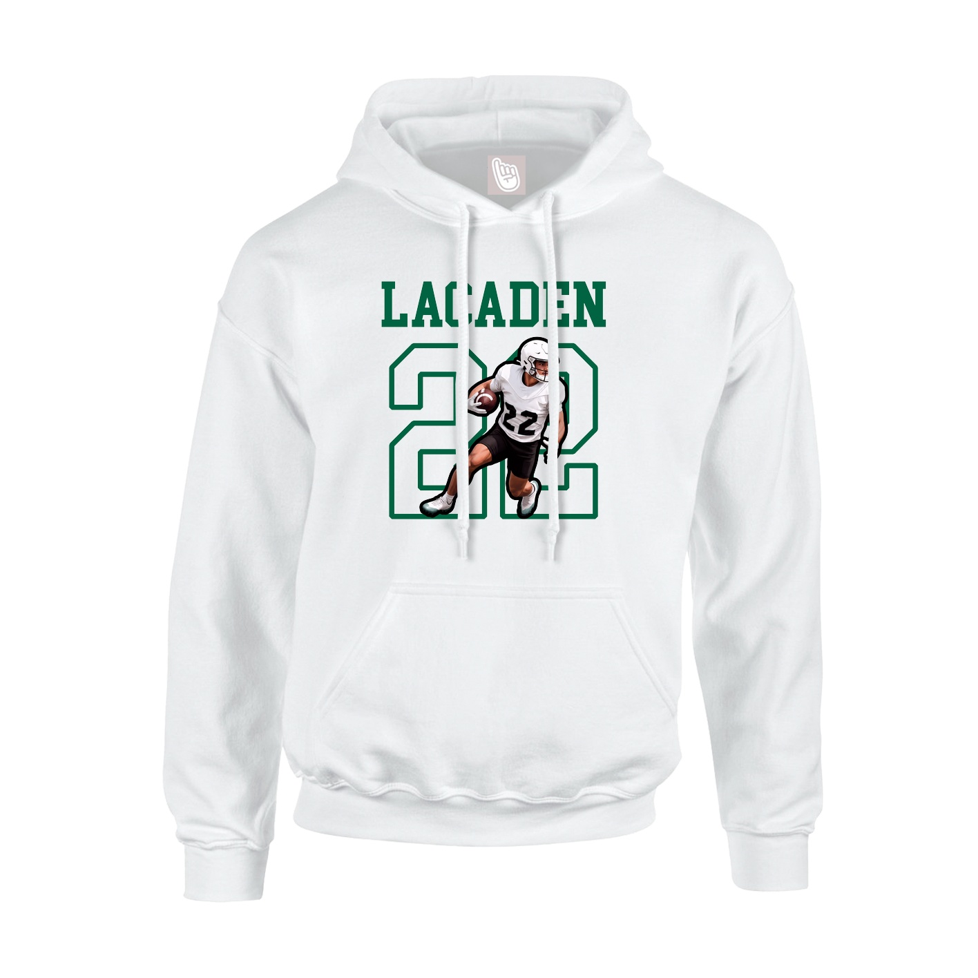 Hoodie — Shirsey in White