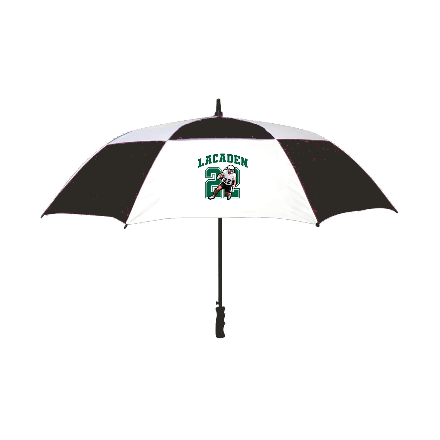 Golf Umbrella — Number in Black