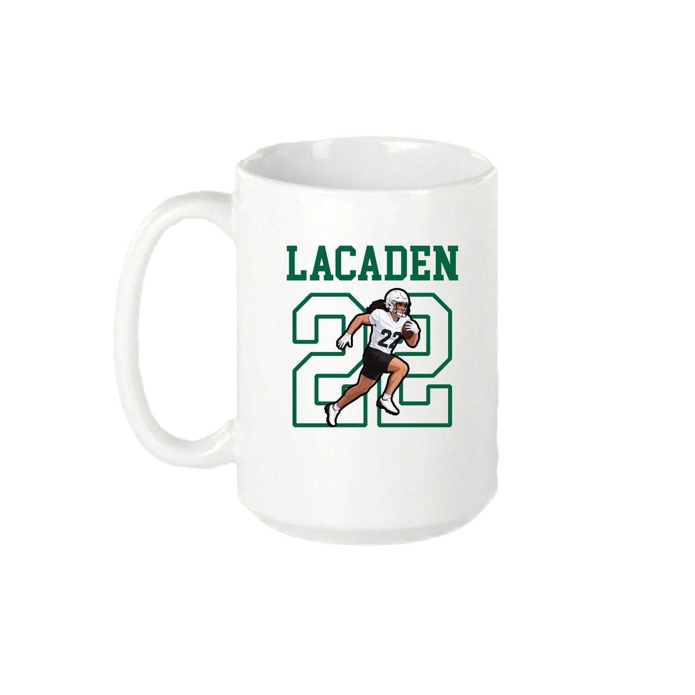 15oz Coffee Mug — Shirsey in White