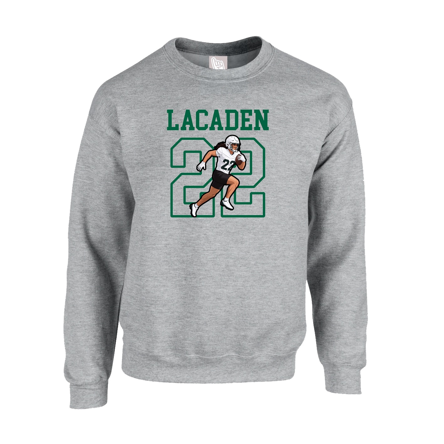 Fleece Crew — Shirsey in Grey