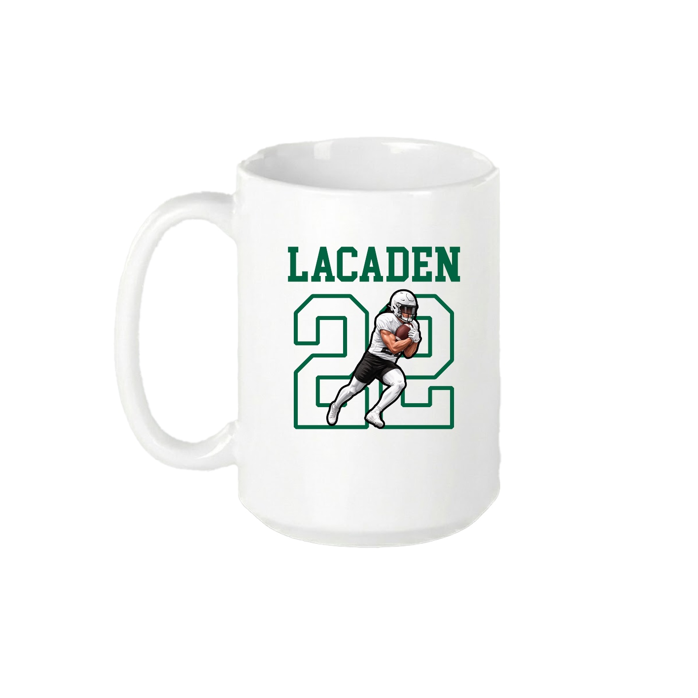 15oz Coffee Mug — Shirsey in White