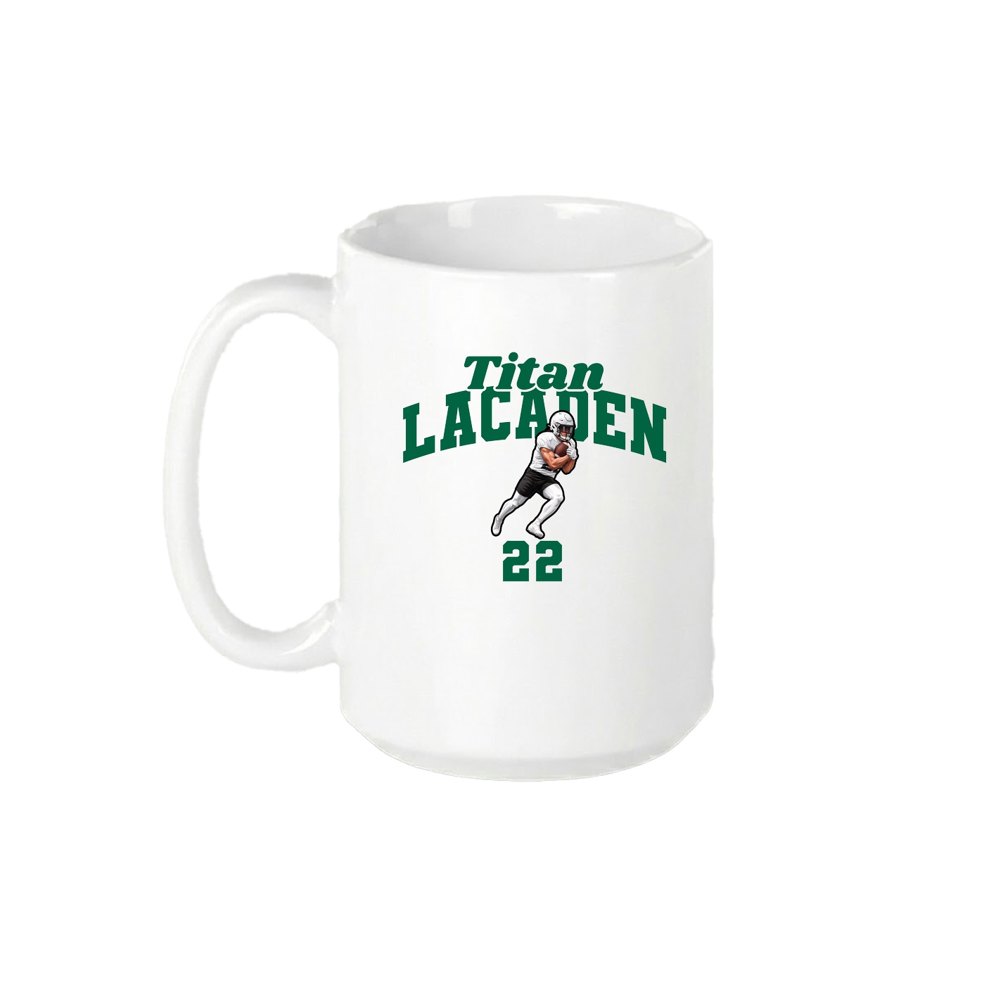 15oz Coffee Mug — Signature Arch in White