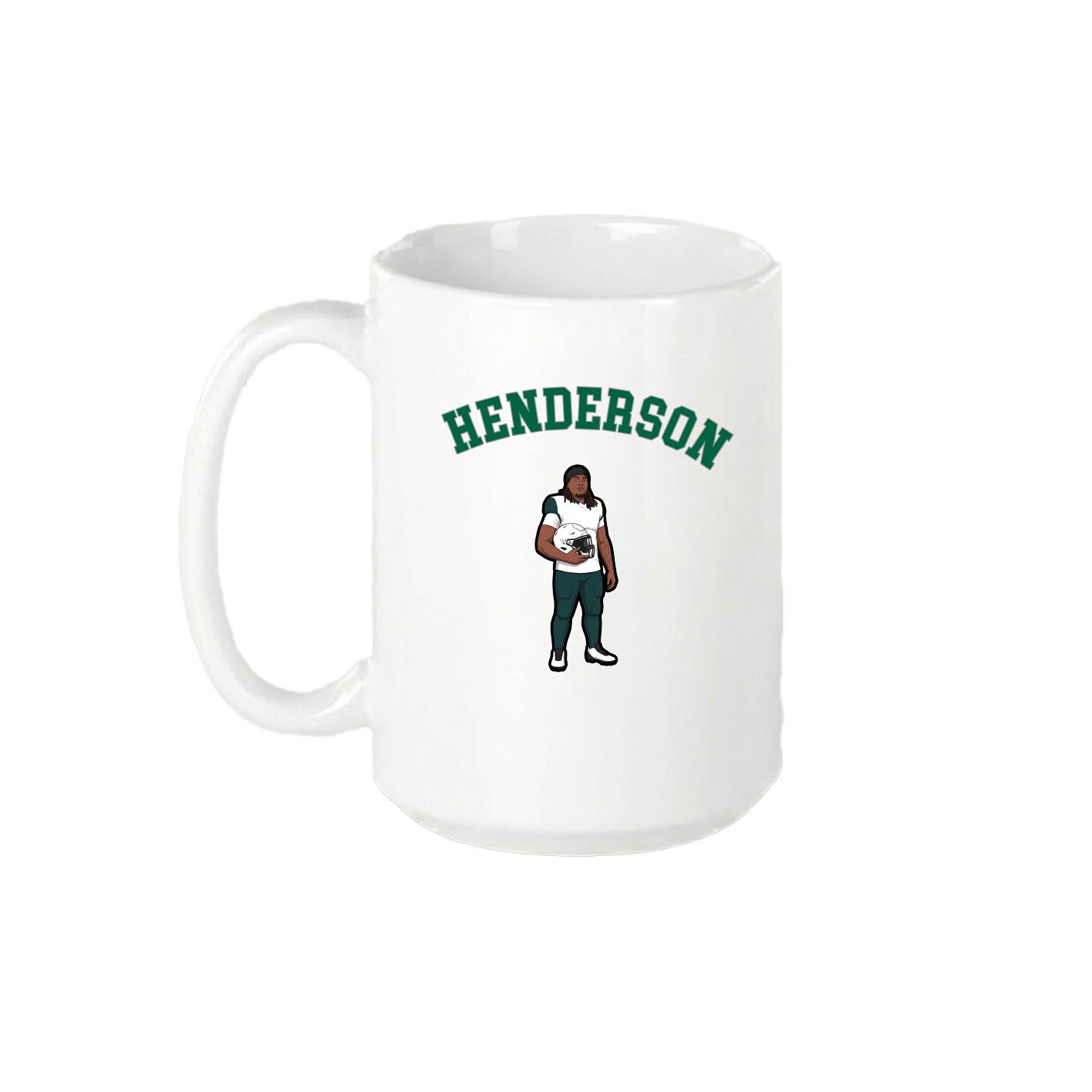 15oz Coffee Mug — Shirsey Arch in White