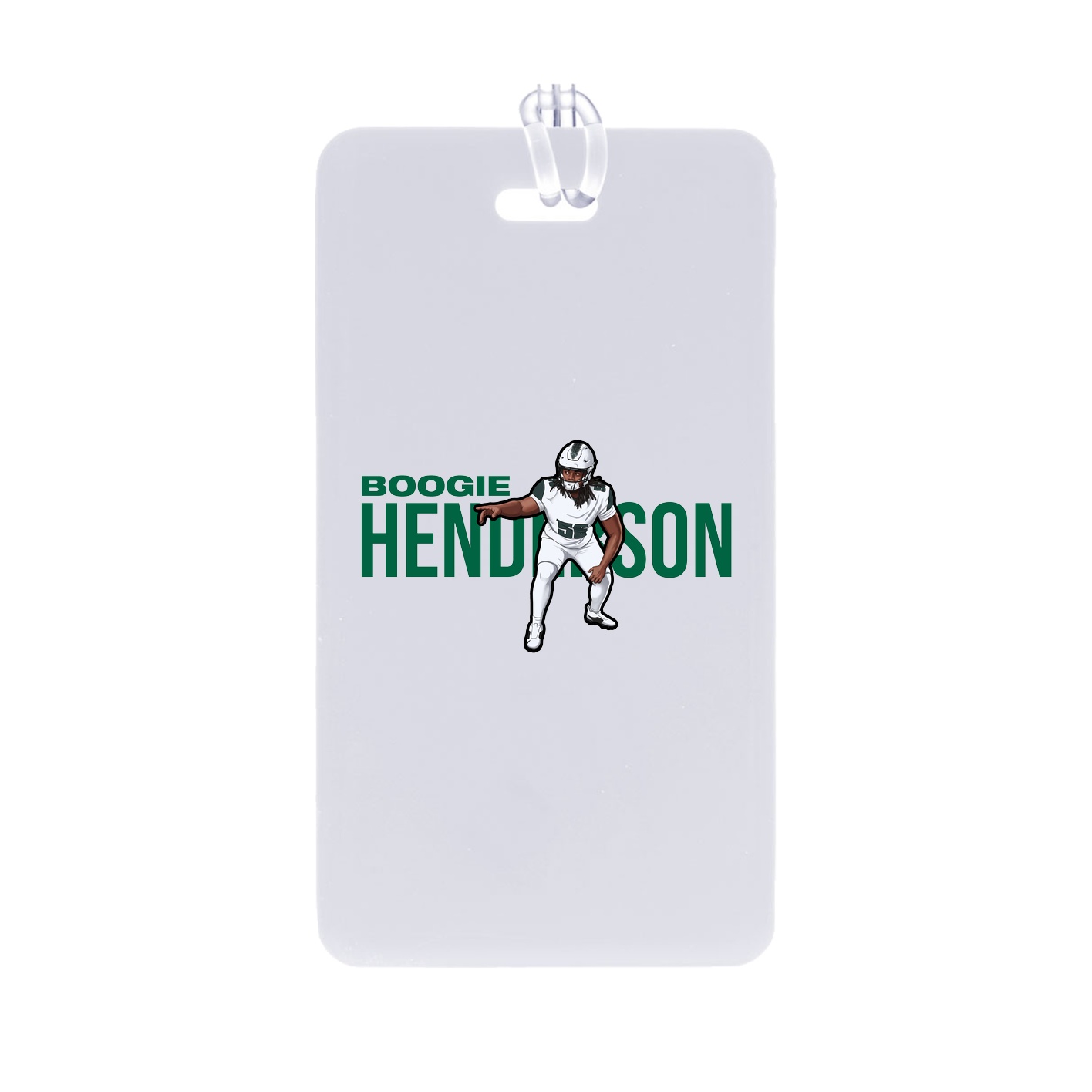 Bag Tag — Player Name in Classic