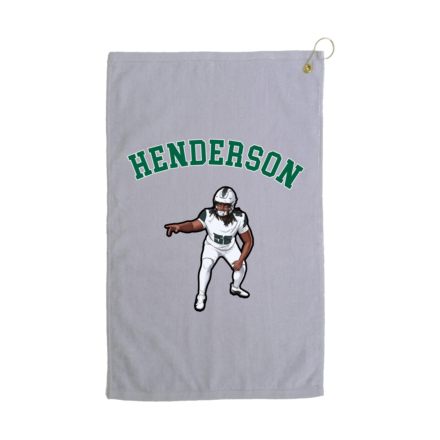 Golf Towel — Shirsey Arch in Grey