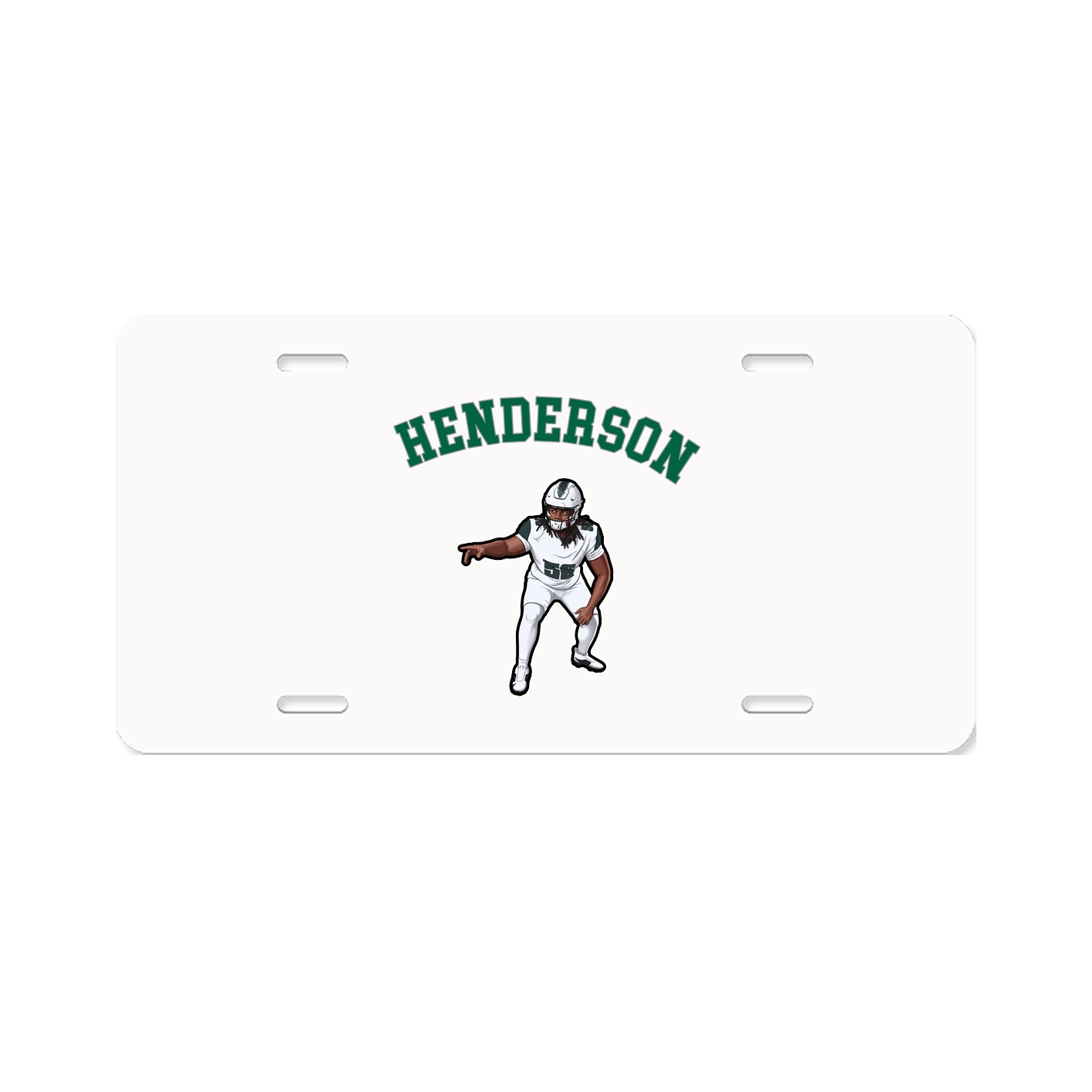License Plate — Shirsey Arch in Classic