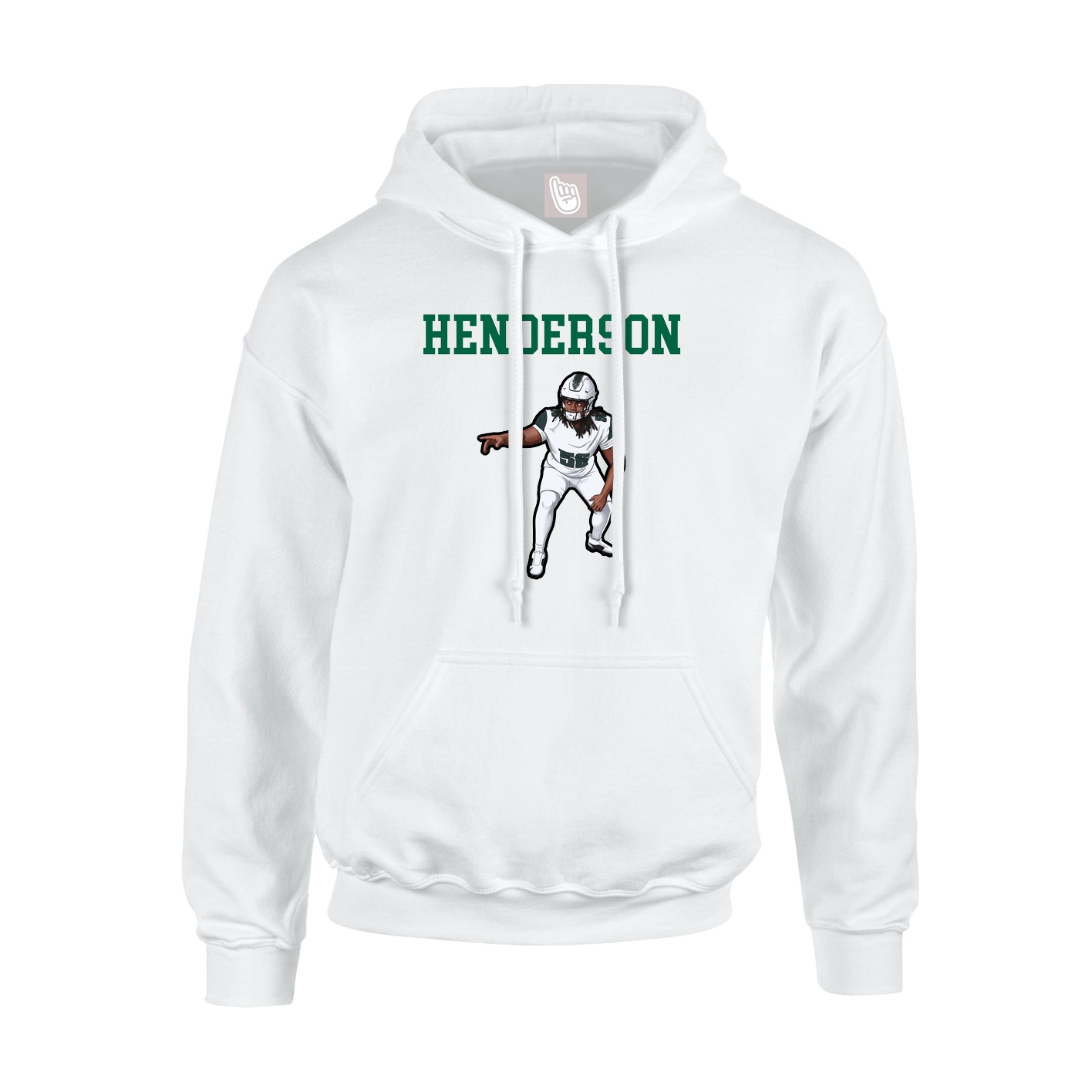 Youth Hoodie — Shirsey in White