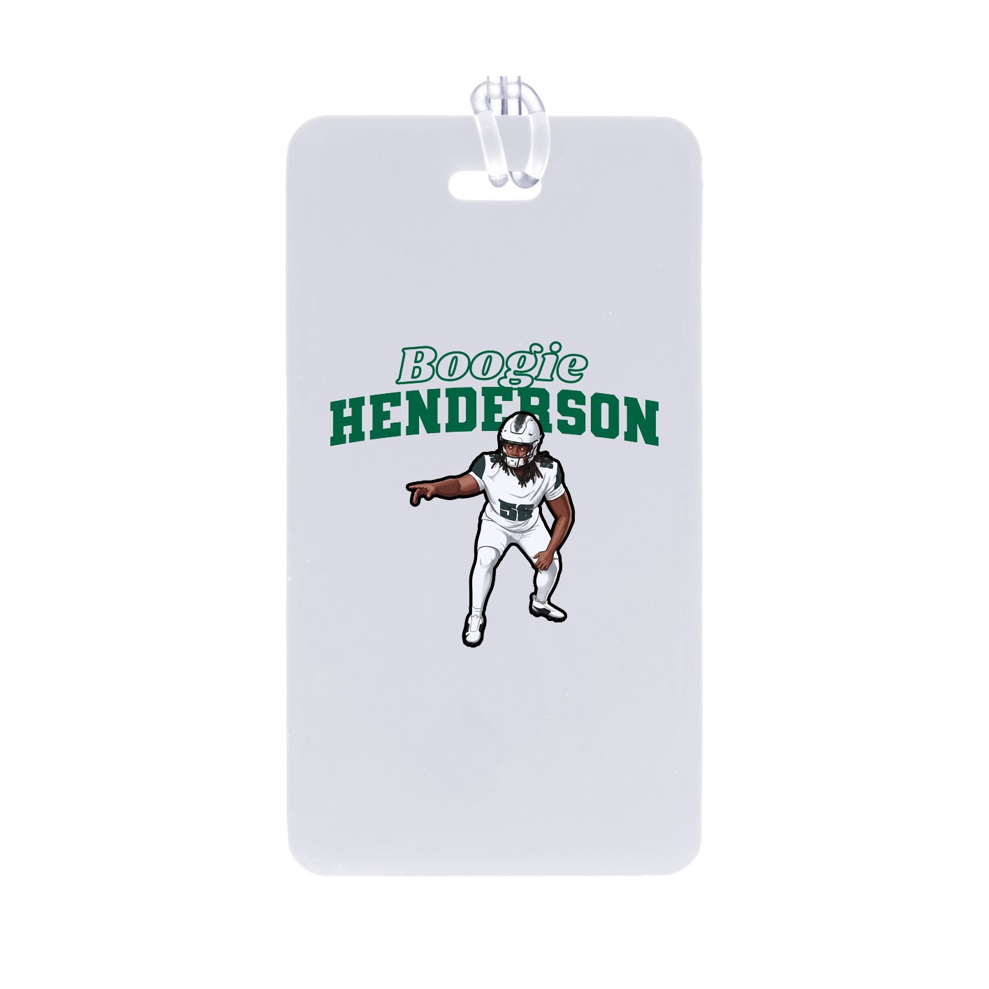 Bag Tag — Name Arch in Classic