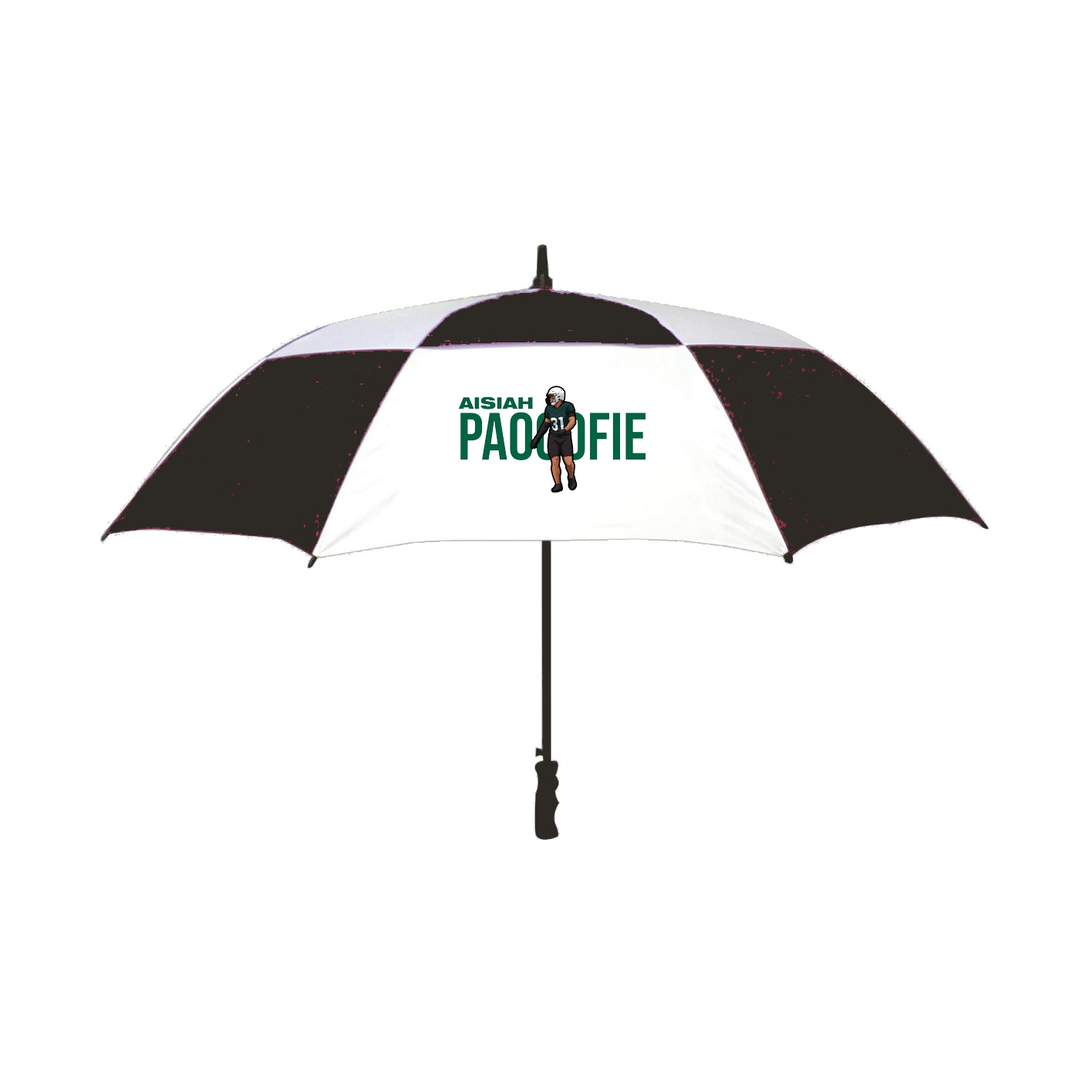 Golf Umbrella — Player Name in Black