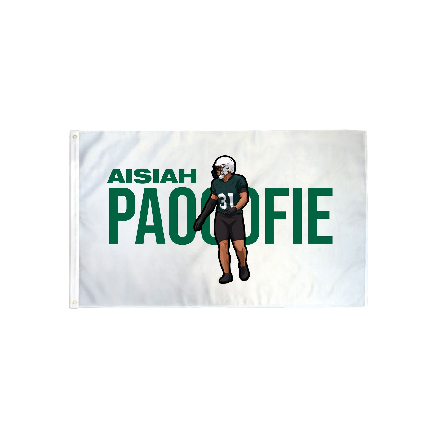 3x5 Flag — Player Name in Classic