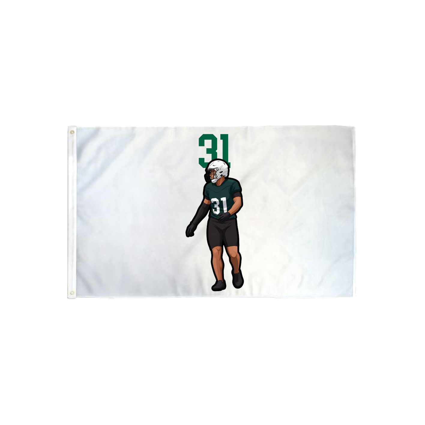 3x5 Flag — Number Top in Classic