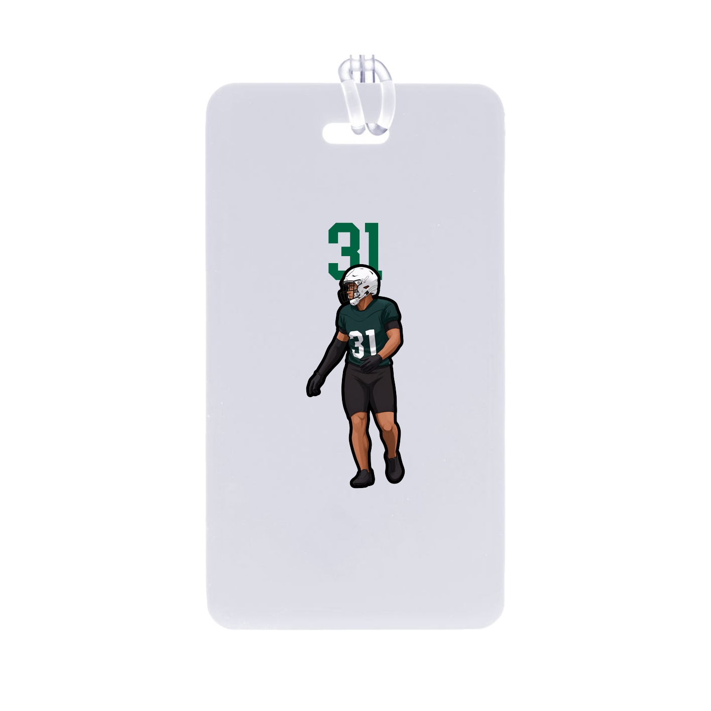 Bag Tag — Number Top in Classic