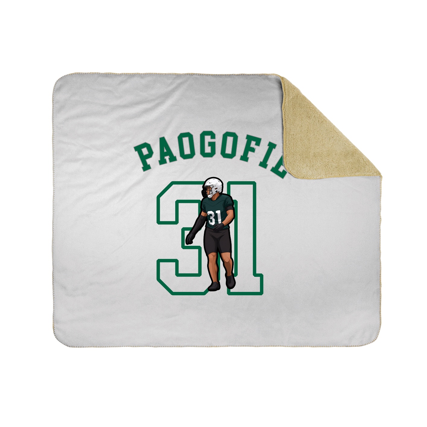 Throw Blanket — Shirsey Arch in White