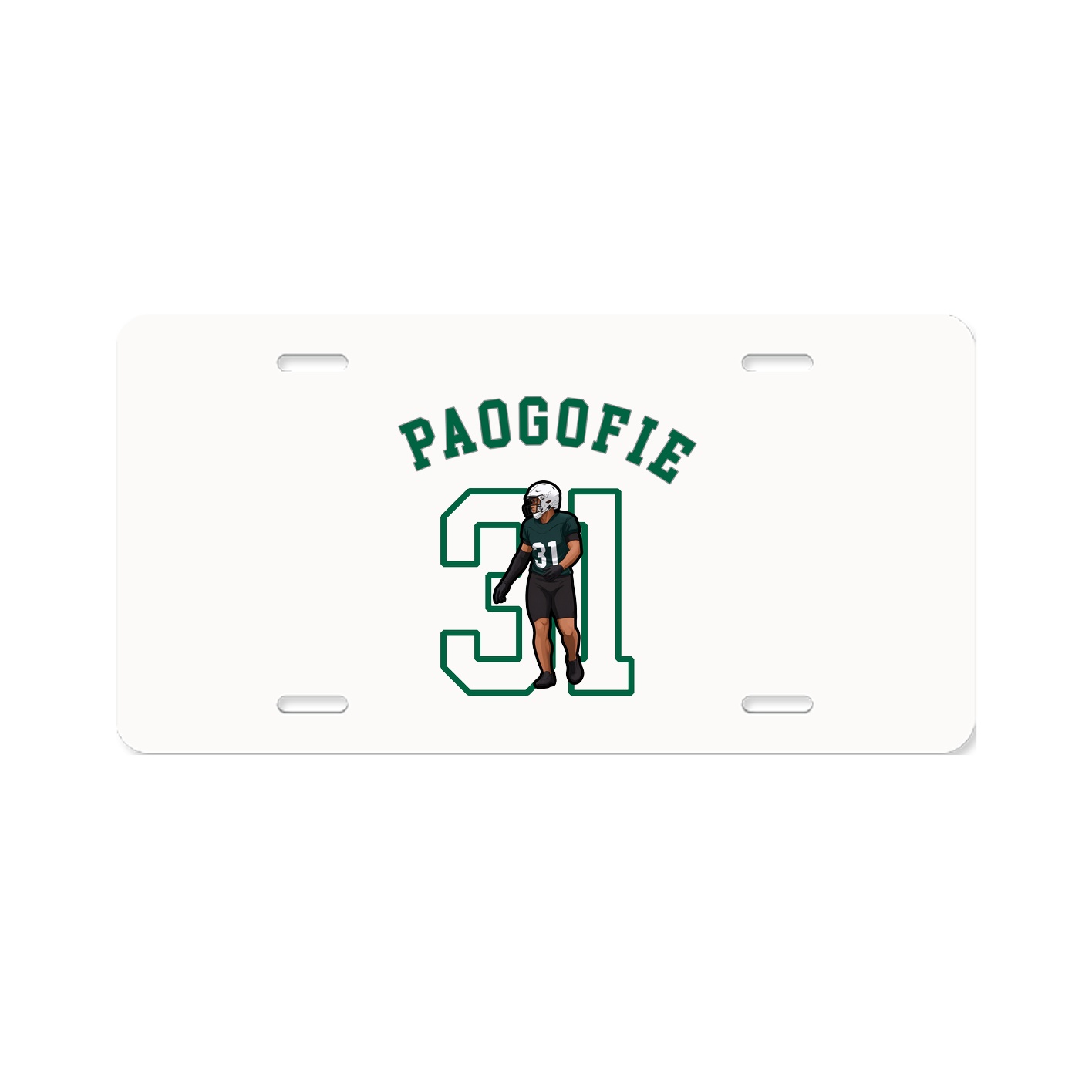 License Plate — Shirsey Arch in Classic