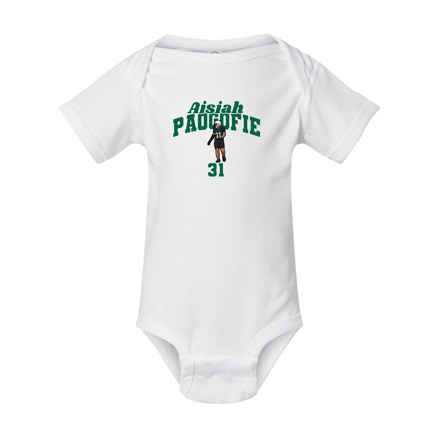 Baby Onesie — Signature Arch in White