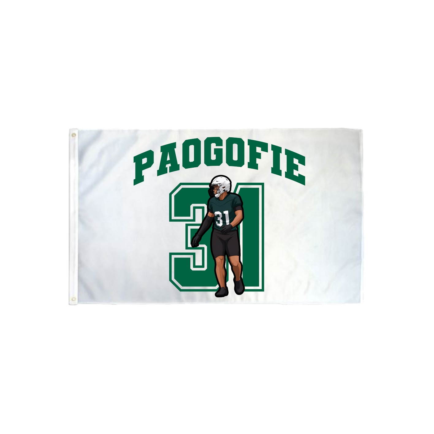 3x5 Flag — Number in Classic