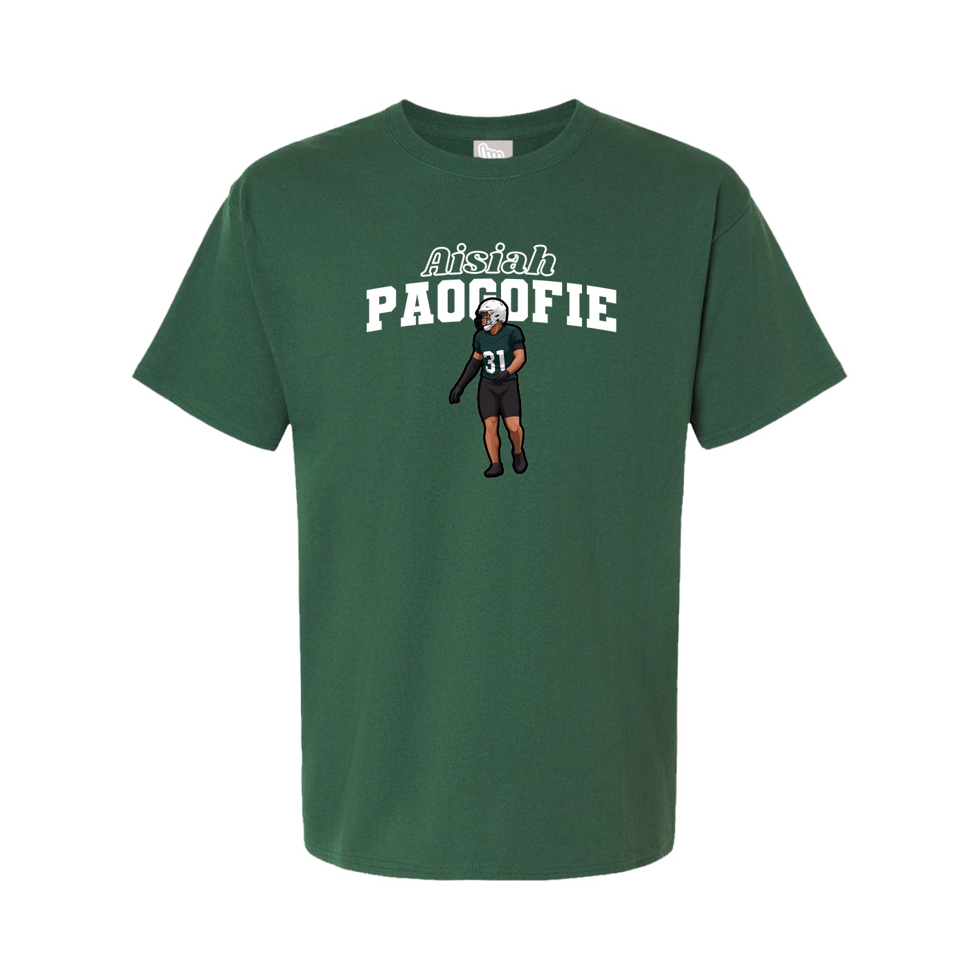 Tee — Name Arch in Green