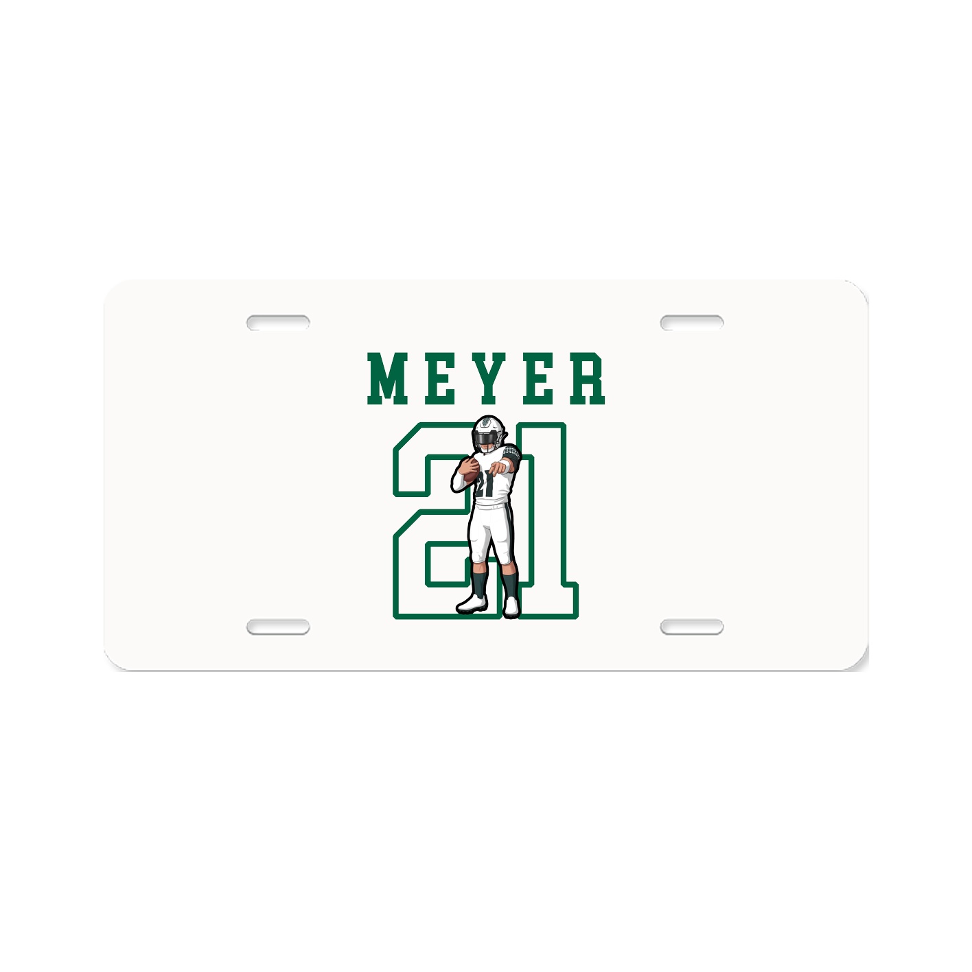 License Plate — Shirsey in Classic