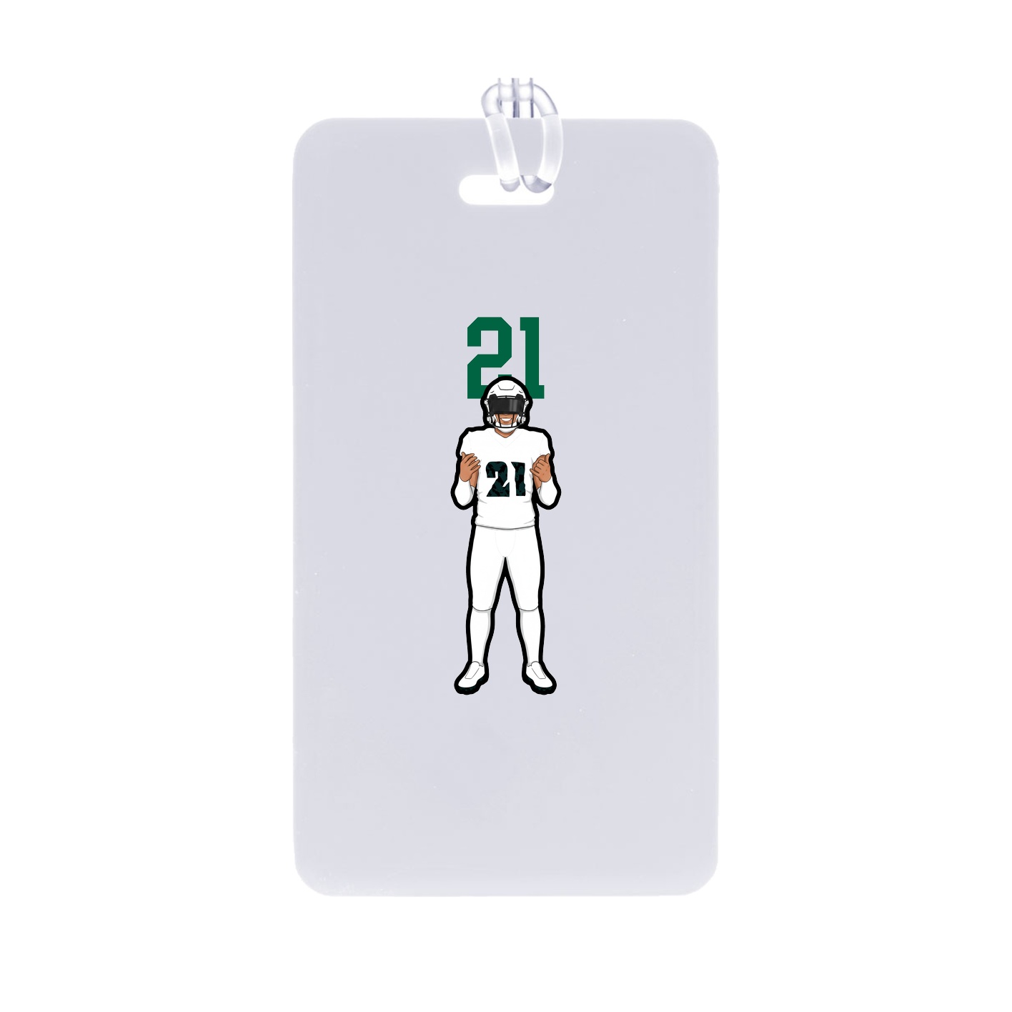 Bag Tag — Number Top in Classic