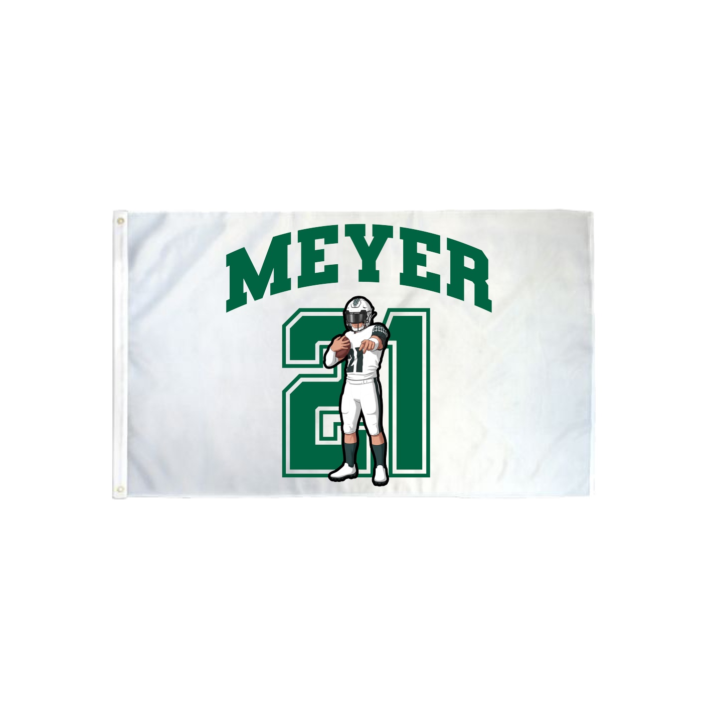 3x5 Flag — Number in Classic