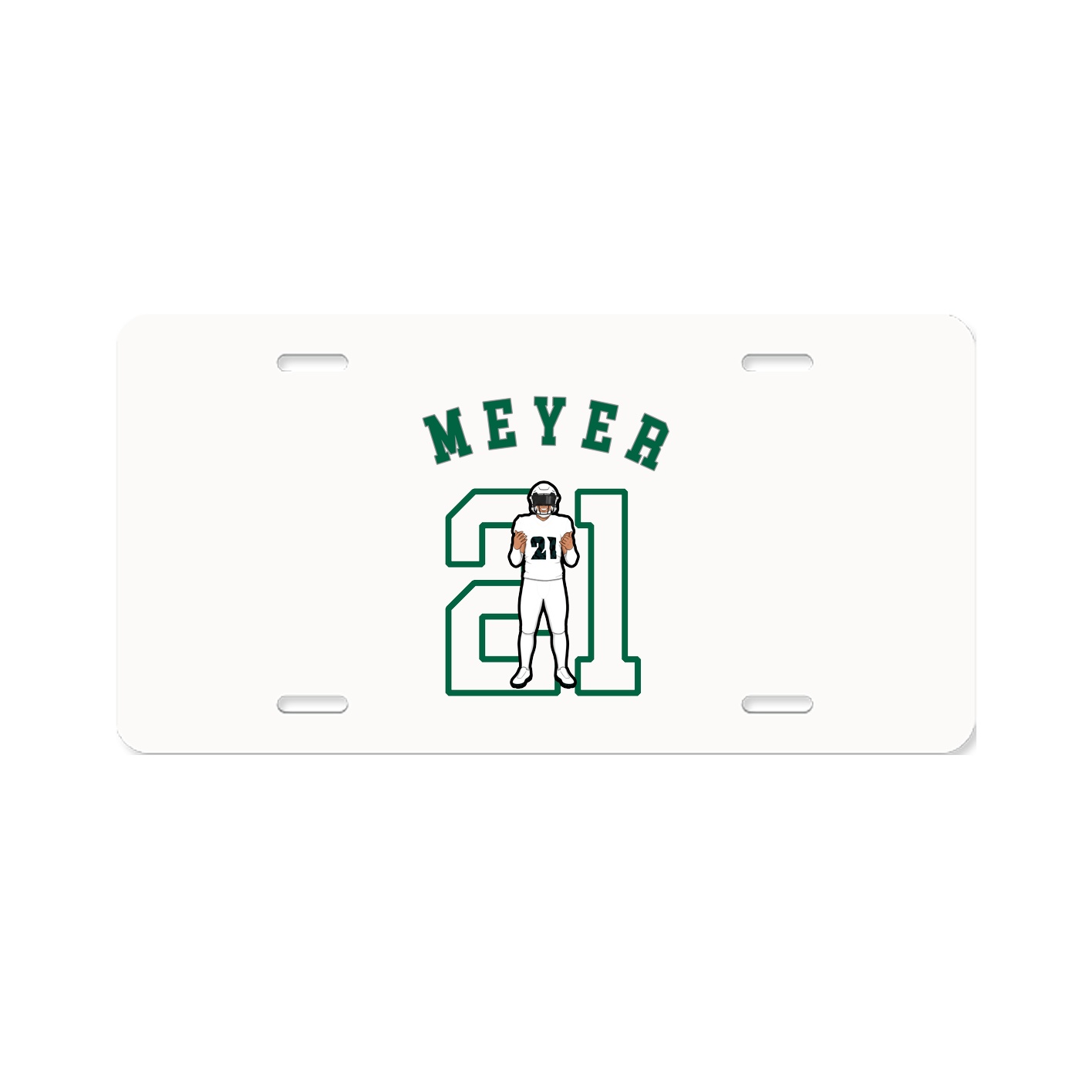 License Plate — Shirsey Arch in Classic