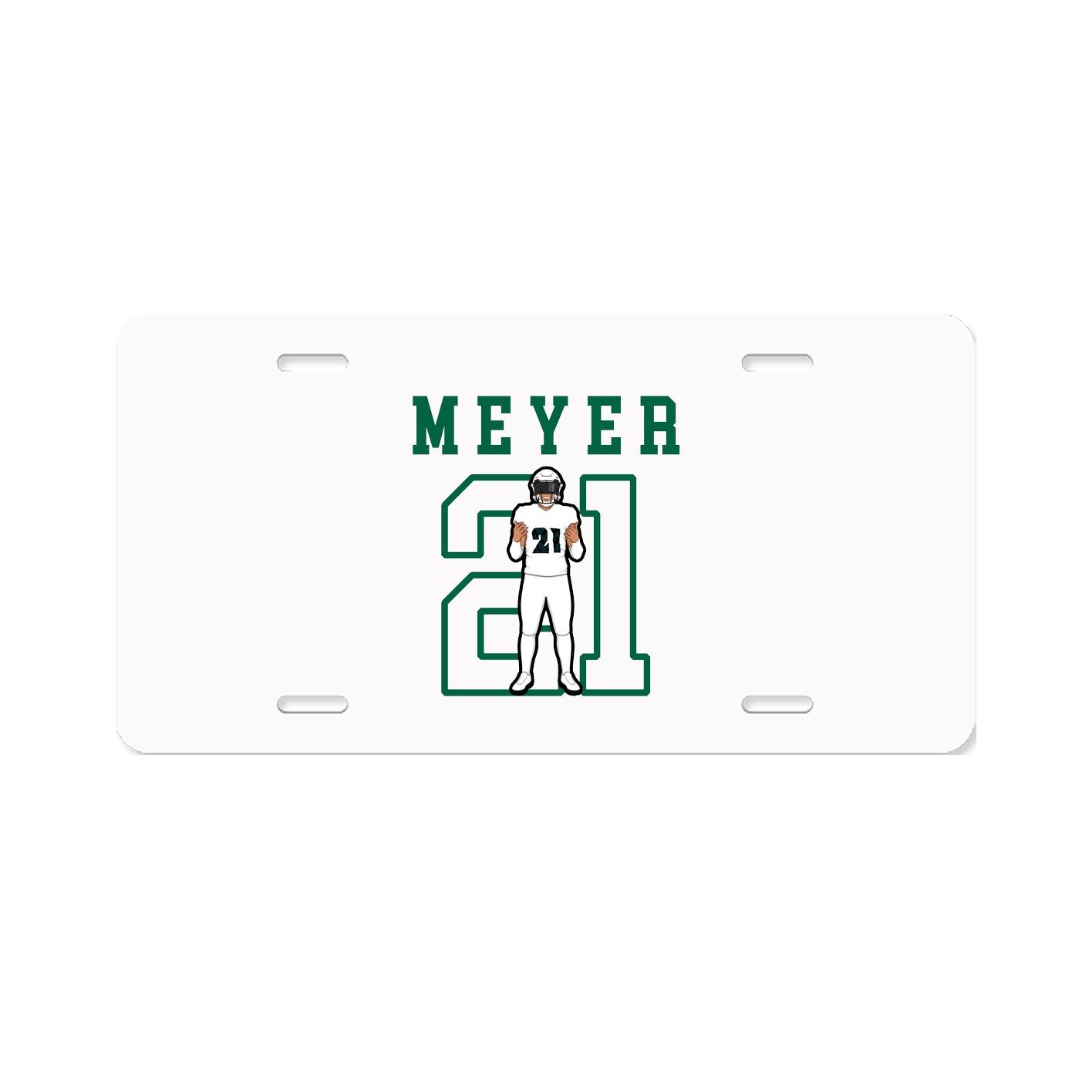License Plate — Shirsey in Classic